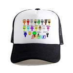 Sprunki Rhythm Box Men and Women Children's Fashionable Sunshade Net Cap Spring and Fall New Cartoon Game Baseball Cap