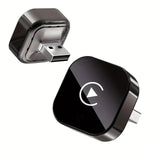 2 合 1 无线 CarPlay 安卓 自动适配器 适用于 iPhone Android 带 USB/USB-C -