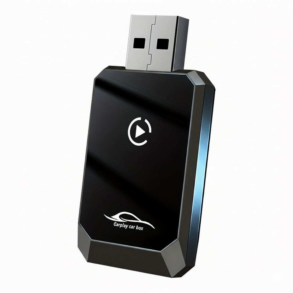 2-in-1 Wireless CarPlay Adapter: Wired-to-Wireless Plug&Play