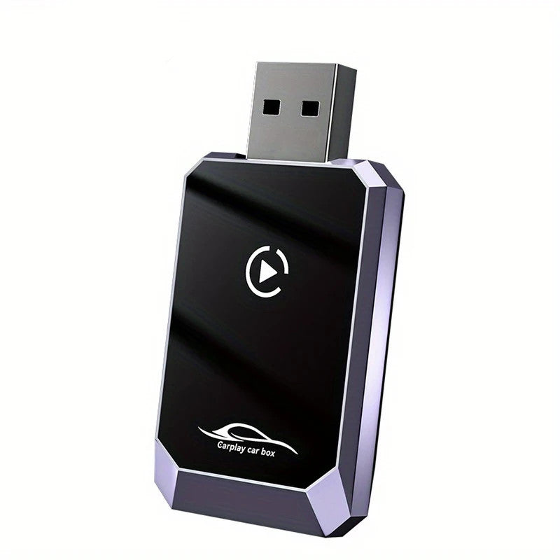 2-in-1 Wireless CarPlay Adapter: Wired-to-Wireless Plug&Play