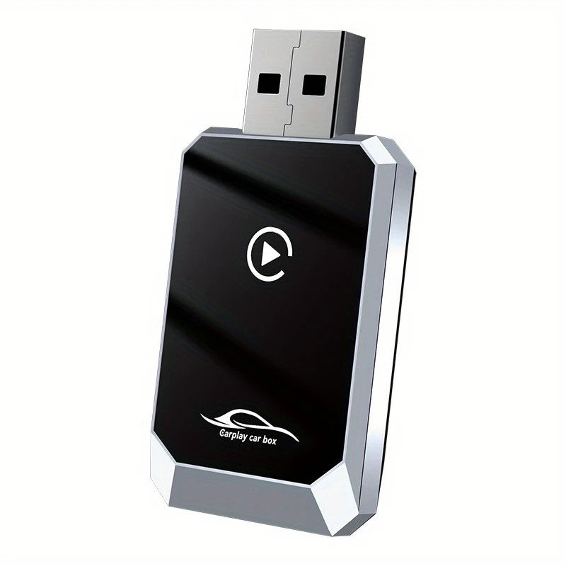 2-in-1 Wireless CarPlay Adapter: Wired-to-Wireless Plug&Play