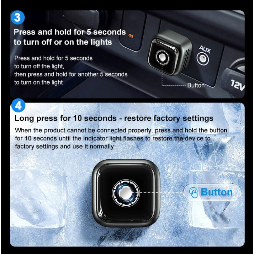 2-in-1 CarPlay Box: Wired-to-Wireless Car Adapter & Android Auto Converter