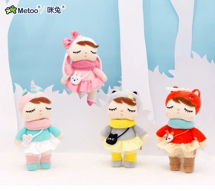 6.29" Fox Pendant Plushies Plush Toys Soft Mini Plush Keychain Christmas Gift for Babies