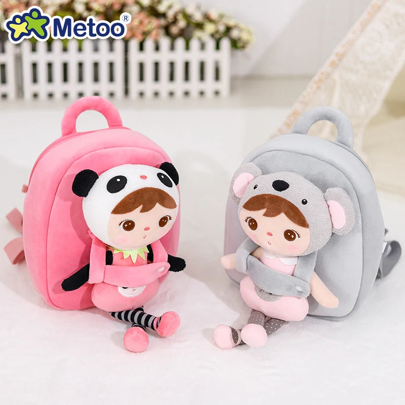 Cute Ji Bao Panda Backpack Stuffed  Plush Toy Backpack  Bag Kids Gift
