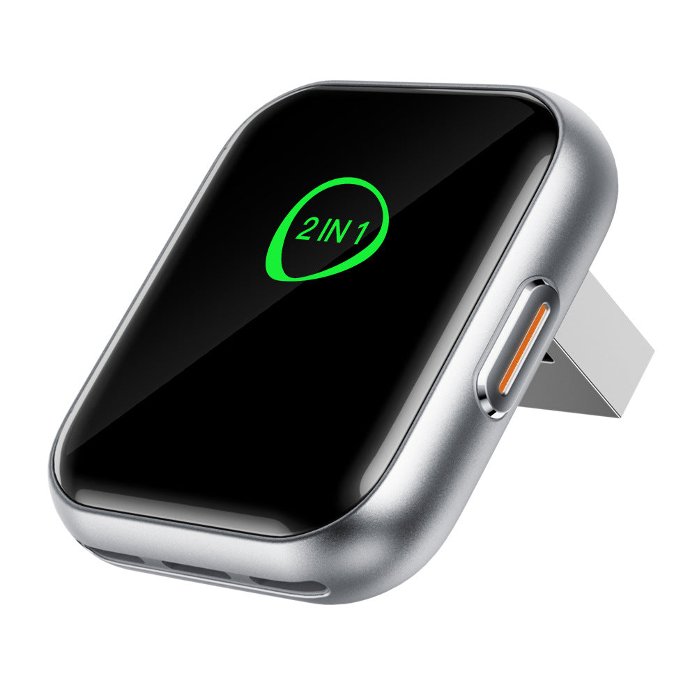 2026 2-in-1 Wired-to-Wireless CarPlay Box — iOS & Android Dual-System Wireless Car Connectivity Adapter