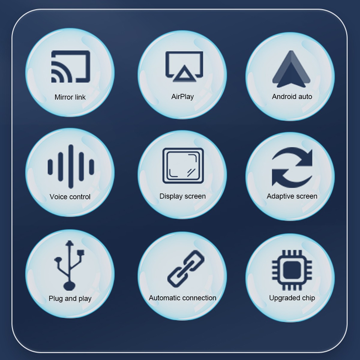 2026 最新 4 合 1 CarPlay 适配器无线 CarPlay 自动镜像链接即插即用-