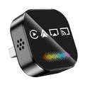 2026 升级 4 合 1 无线 CarPlay 适配器 CarPlay + 屏幕镜像-