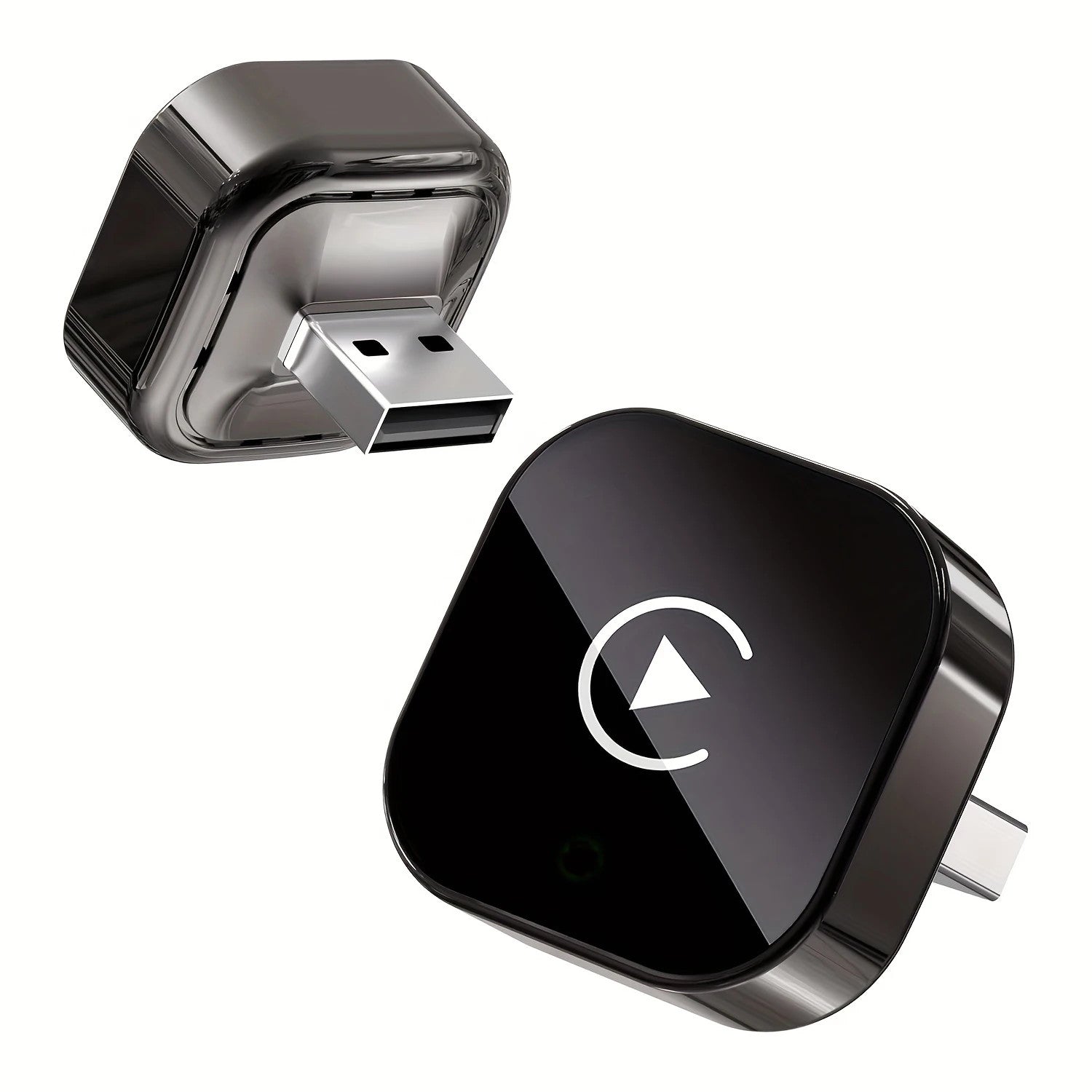 2 合 1 无线 CarPlay 安卓 自动适配器 适用于 iPhone Android 带 USB/USB-C -