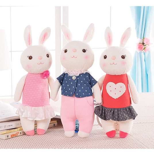 Tiramie Rabbit Cloth Plush Doll Baby Soothing Sleep Healing Doll